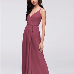 David’s bridal bridesmaid dress
